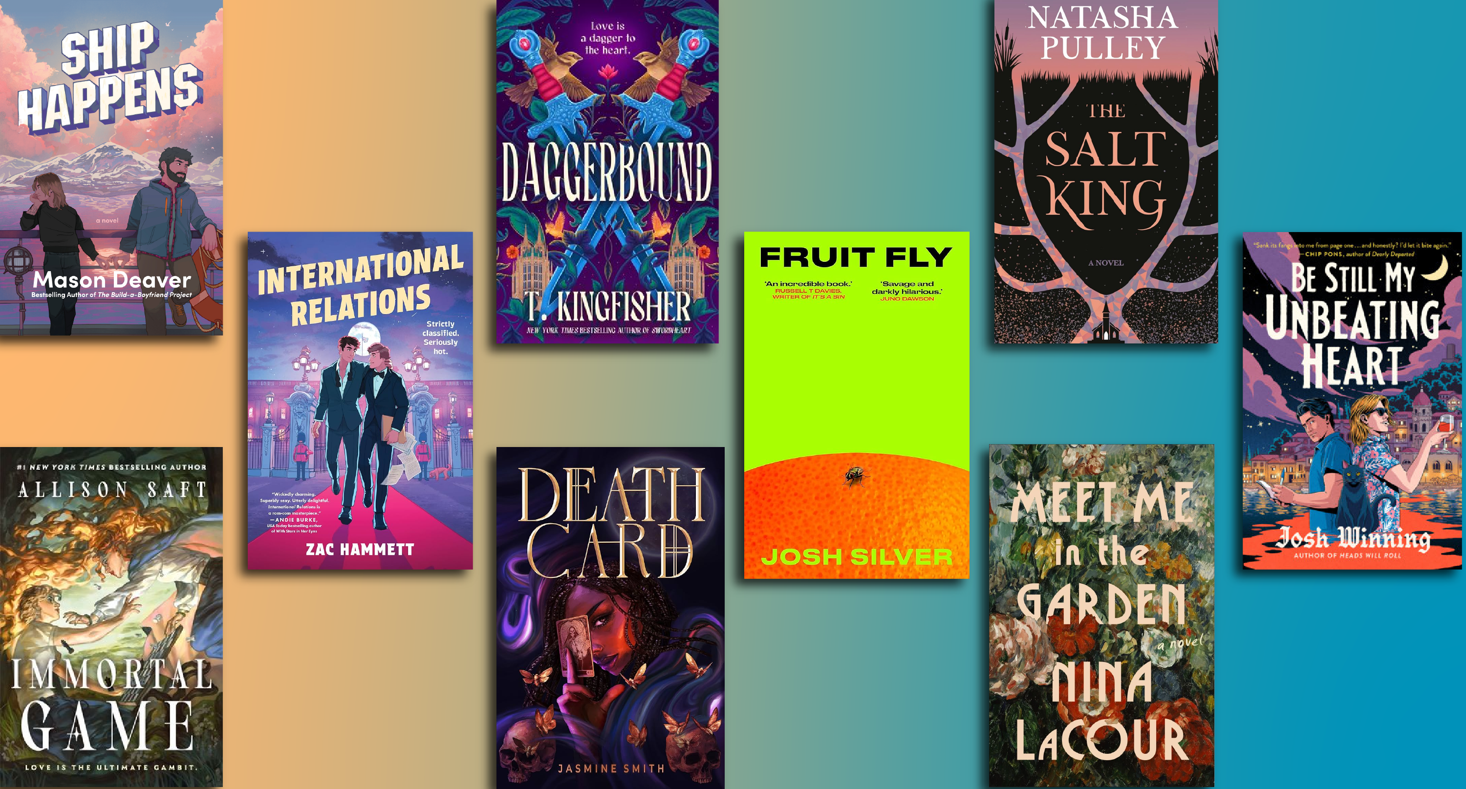 Queer Books Worth Reading in August 2026: Sapphic Chess and a Novelist Who Steals a Man’s Story